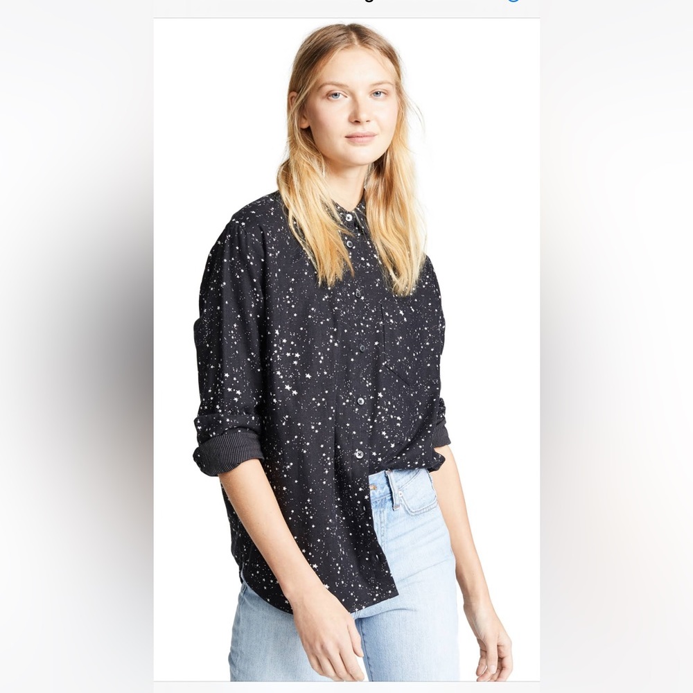 Madewell classic double-sided flannel shirt